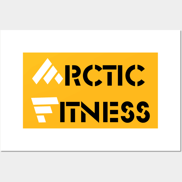 Arctic Fitness Stencil Style Wall Art by Arctic Fitness Official